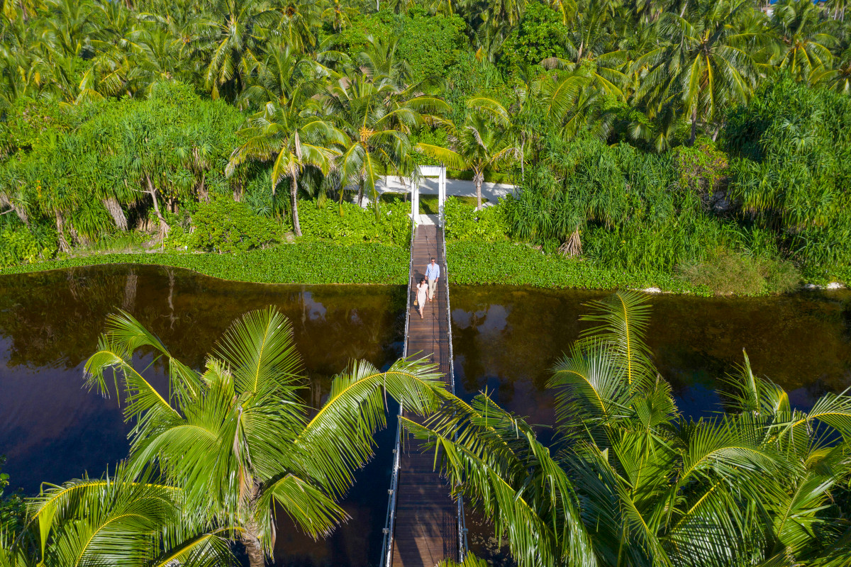 Ville sull'acqua e attenzione all'ambiente al Pullman Maldives Maamutaa