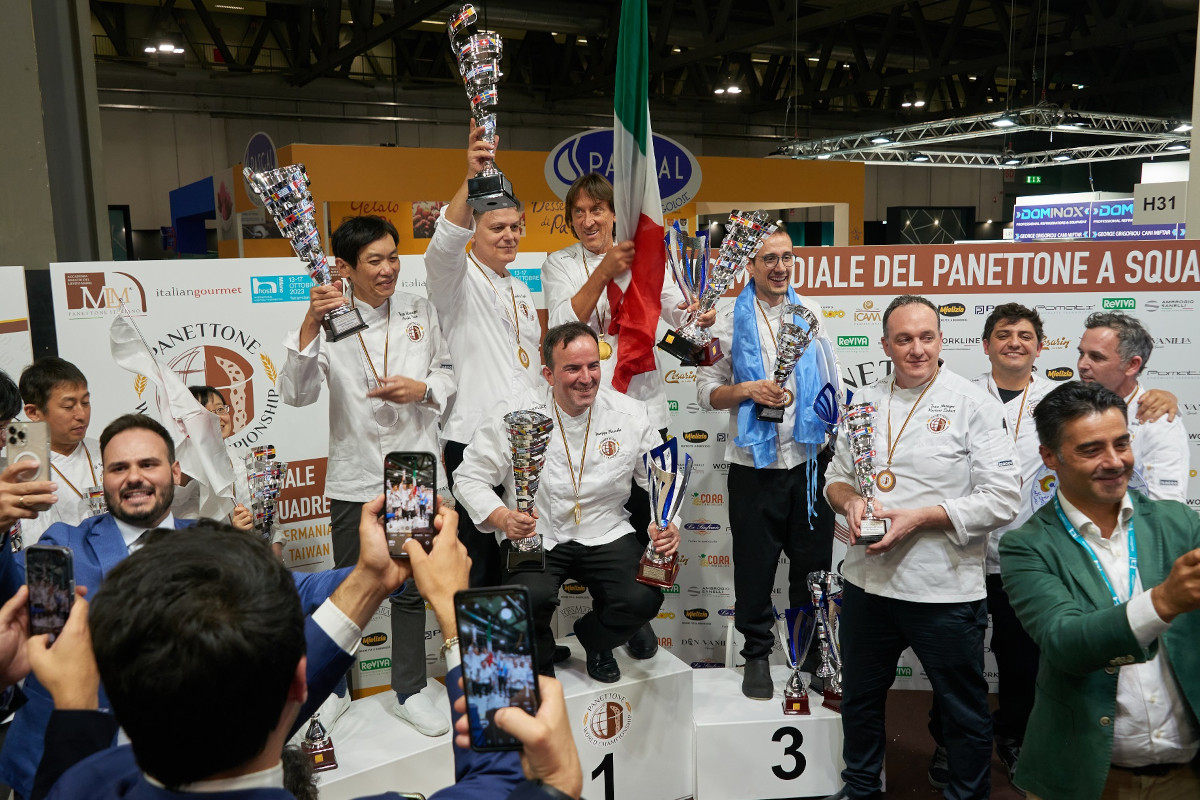 Campionato mondiale del panettone a squadre, vittoria schiacciante dell'Italia