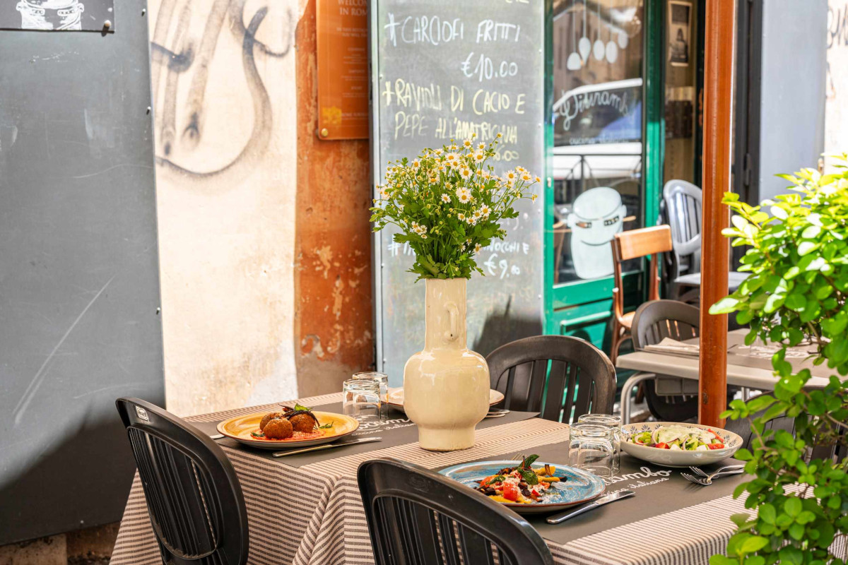 Ditirambo, il ristorante a Campo de' Fiori che sa di casa