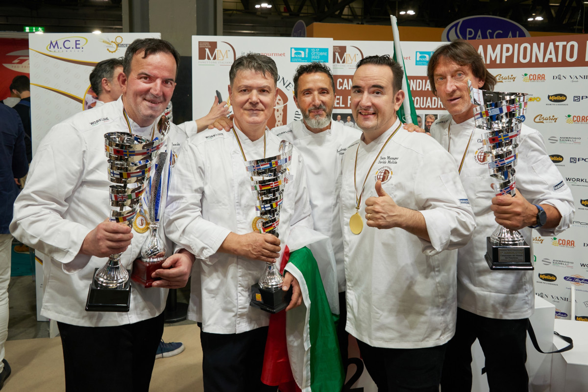 Campionato mondiale del panettone a squadre, vittoria schiacciante dell'Italia