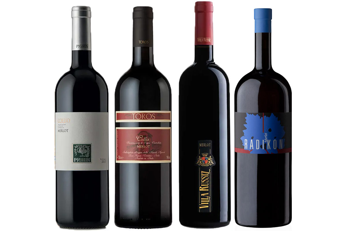 £$L'Italia del vino:$£ quattro Merlot friulani che vale la pena assaggiare