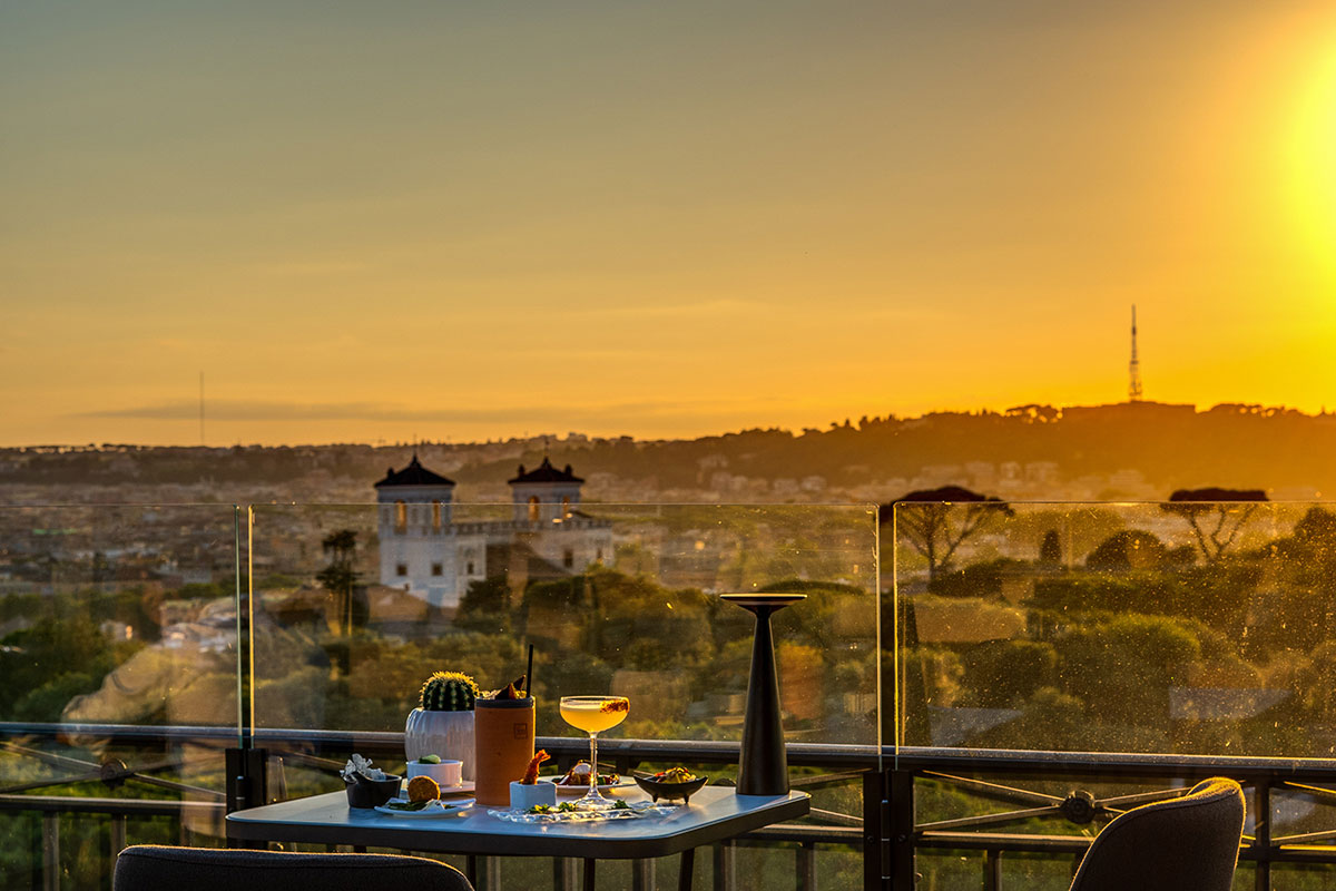 L'aperitivo da Adèle Sky Bar