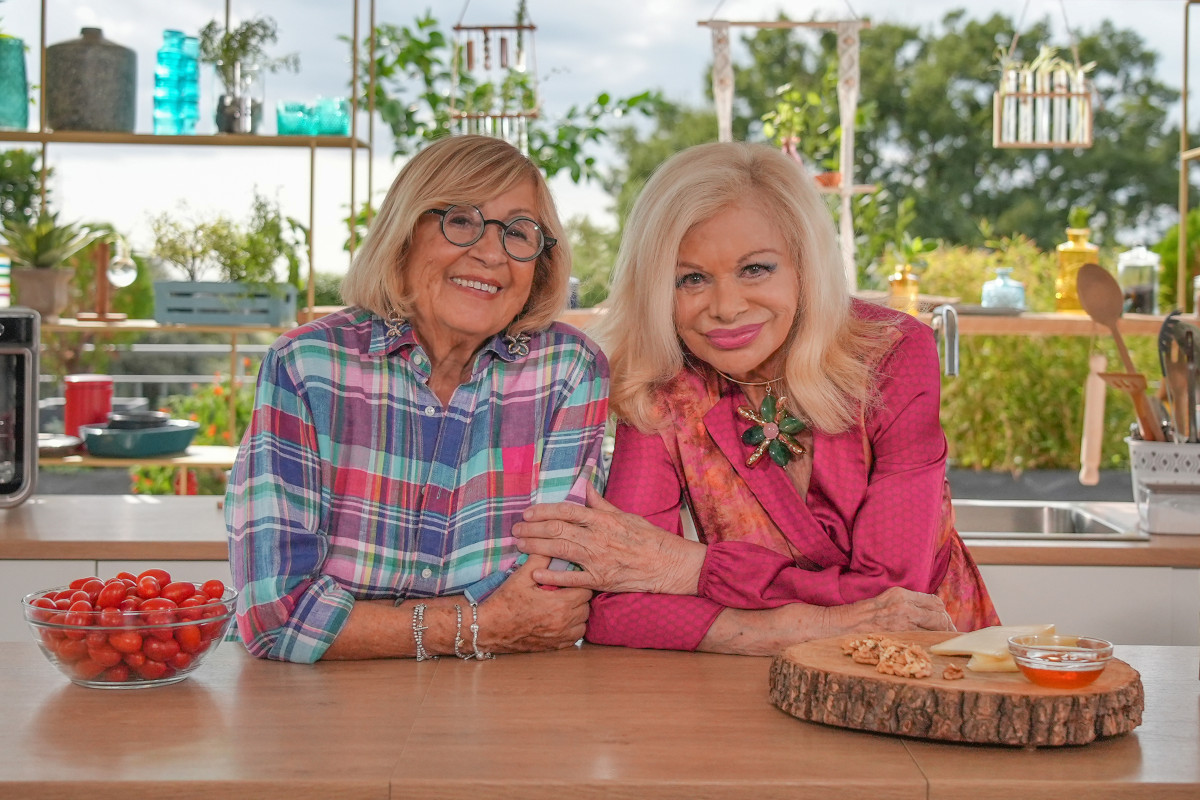 In tv la cucina italiana delle “nonne” Sandra Milo e Anna Moroni 