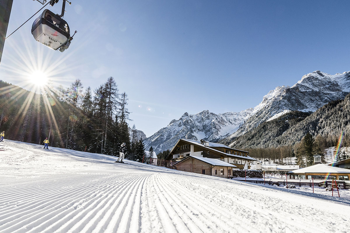 Piste viscino al Bad Moos. Foto:Hannes Niederkofler Pronti, partenza… si scia: dal Tirolo all’Alto Adige