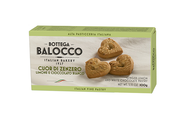 Cuor di Zenzero per San Valentino  I nuovi biscotti di Bottega Balocco