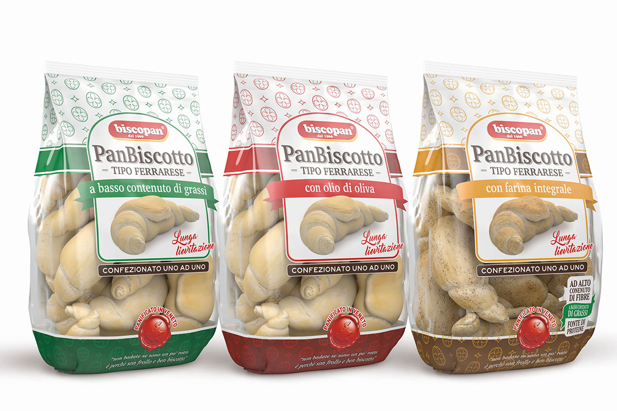 PanBiscotto stile Ferrarese di Biscopan Tradizione e innovazione arricchiscono spuntini e snack