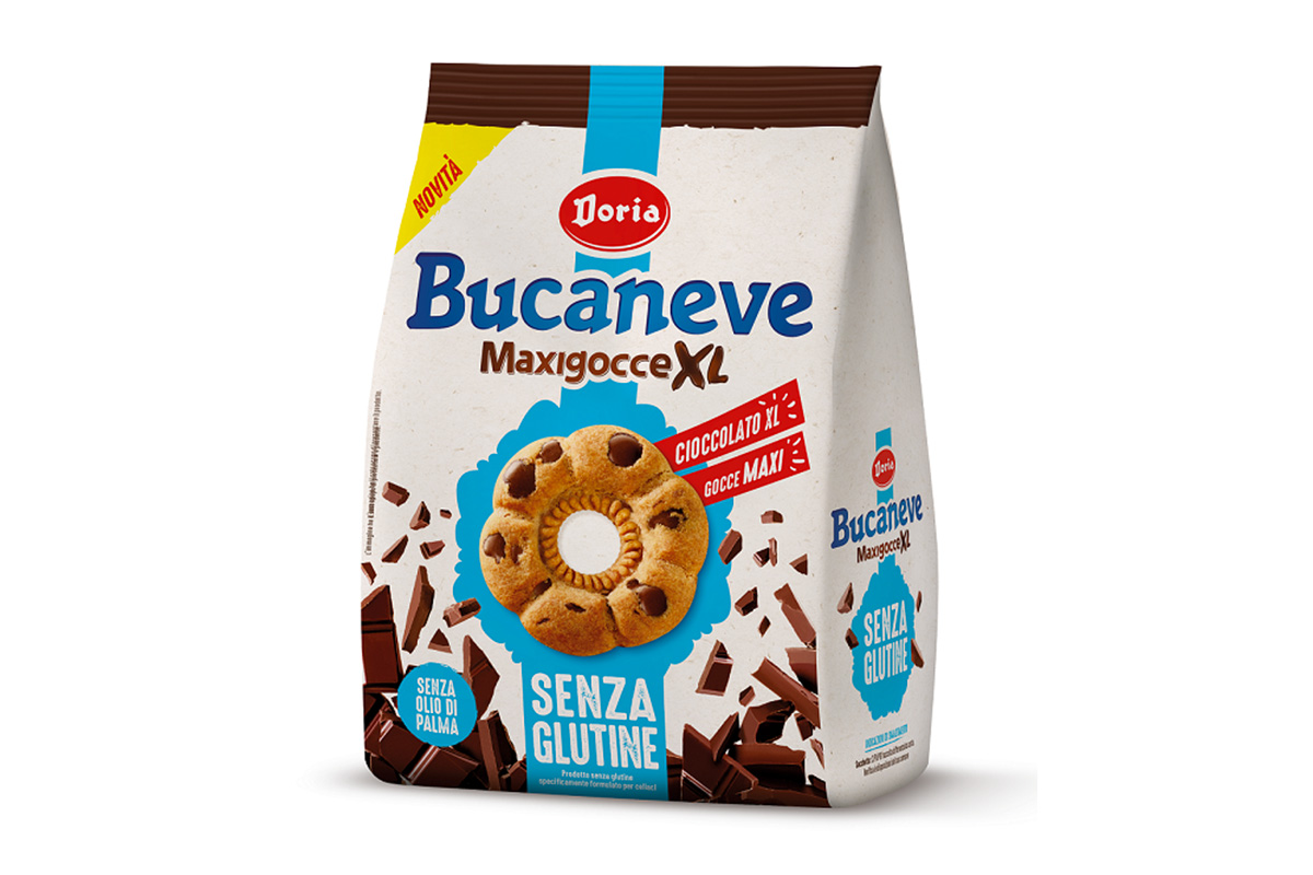 Bucaneve Doria Senza Glutine Maxigocce XL Fare il pieno di gusto, ma senza glutine