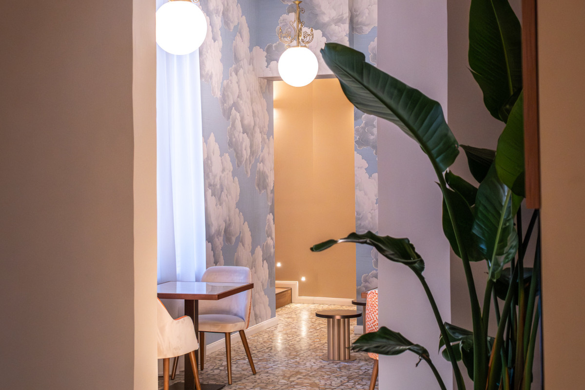 L'hotel con sotterranei e passaggi segreti in un palazzo rinascimentale nel cuore di Perugia