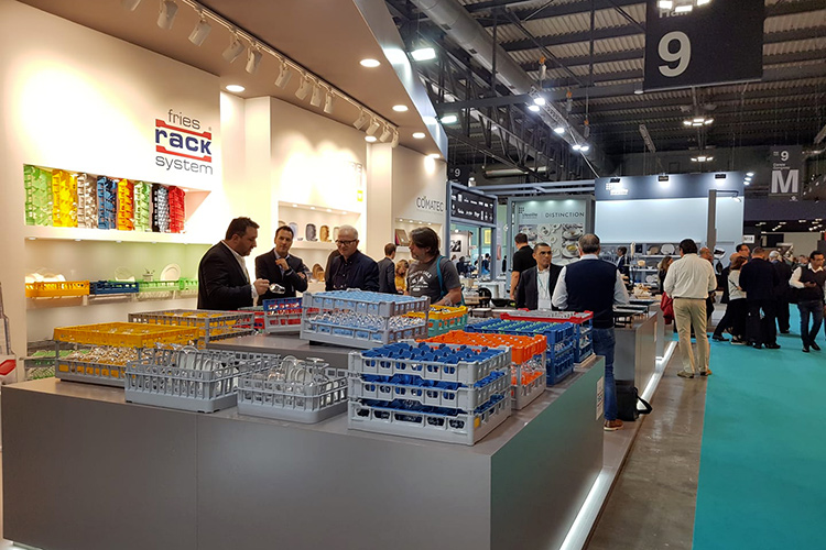 Lo stand di Chs Group a Host 2019 (Chs Group per l'Horeca Forniture just in time)