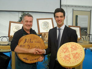 Paolo Ciapparelli e Francesco Maroni. Foto: L'Eco di Bergamo