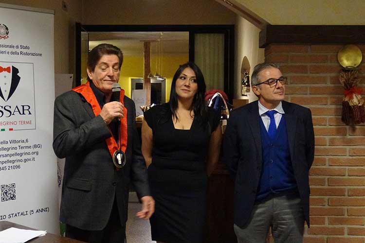 Roberto Belissi e Oscar Fusini (Un Convivium per fare sistema Largo alle eccellenze della Val Brembana)