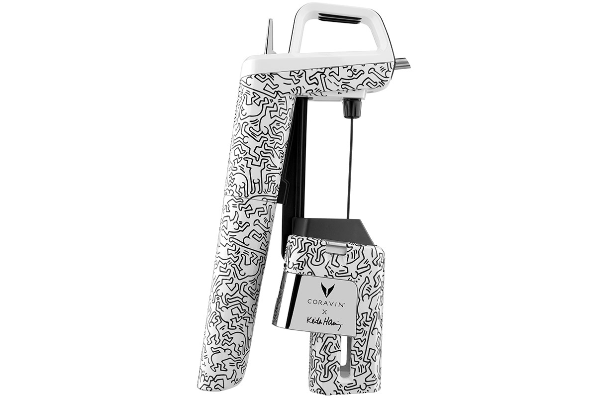 Coravin - Keith Haring Timeless Six+ Artist Edition Coravin, limited edition Timeless Six&nbsp; dedicata a Keith Haring