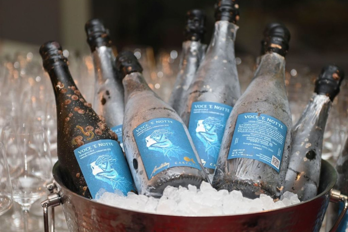 Affinamento subacqueo: cosa cambia nel vino dopo un anno nel Golfo di Napoli Affinamento subacqueo: cosa cambia nel vino dopo un anno nel Golfo di Napoli