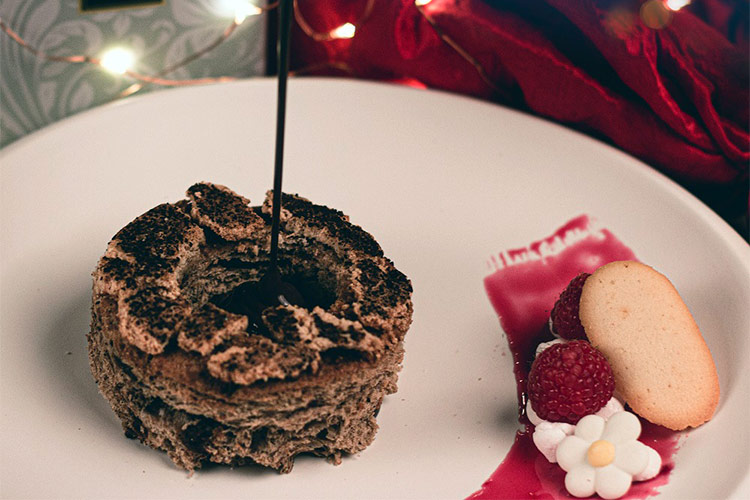 Delizia di Natale al caff&egrave;