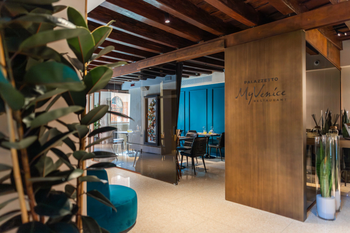 Al Palazzetto, tipicamente veneziano: una cucina moderna in un ambiente storico