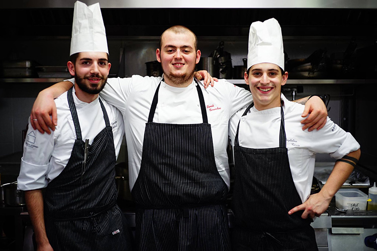 Davide Calani, Davide Caranchini e Gugliemo Curcio