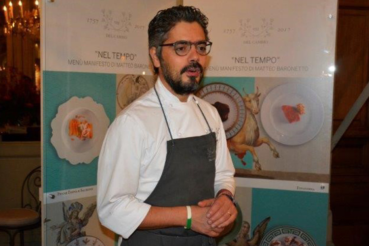 Matteo Baronetto (Allo storico Del Cambio di Torino un menu speciale per i 260 anni)