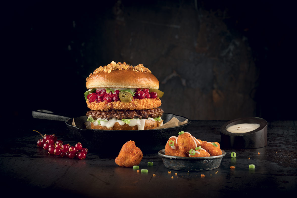 Con SALOMON FoodWorld®, innovazione e creatività per i burger vegetali