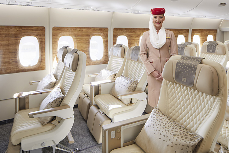 Emirates investe in comfort Spettacolare la Premium Economy