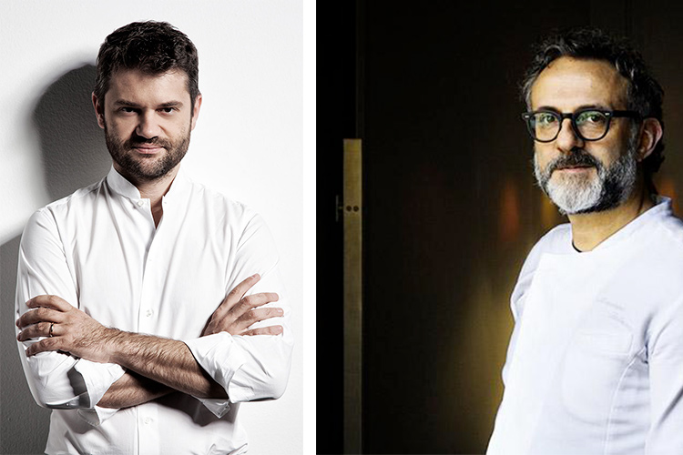 Enrico Bartolini e Massimo Bottura Tra i tristellati apre solo Da Vittorio Agli ospiti offerte coperte e sciarpe