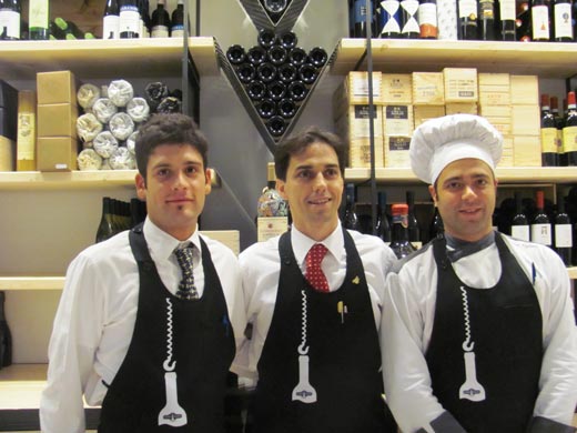 da sinistra: Felice Scala, Oscar Mazzoleni e Alan Foglieni da sinistra: Felice Scala, Oscar Mazzoleni e Alan Foglieni