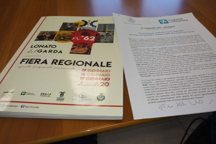 La fiera &egrave; stata presentata oggi (La sostenibilit&agrave; e le bizze del clima alla 62&ordf; fiera di Lonato del Garda)
