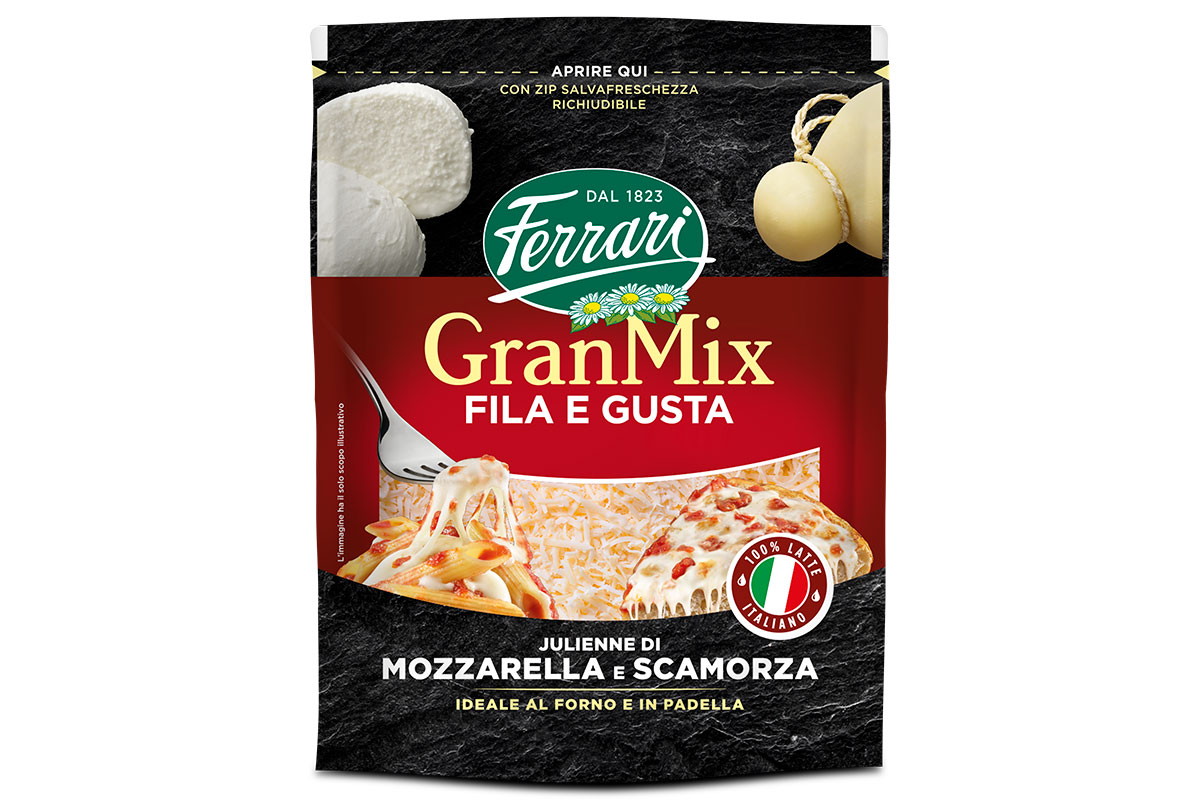 GranMix Fila e Gusta di Ferrari Formaggi Dai formaggi affettati alla mozzarella, tante novità nell'universo caseario