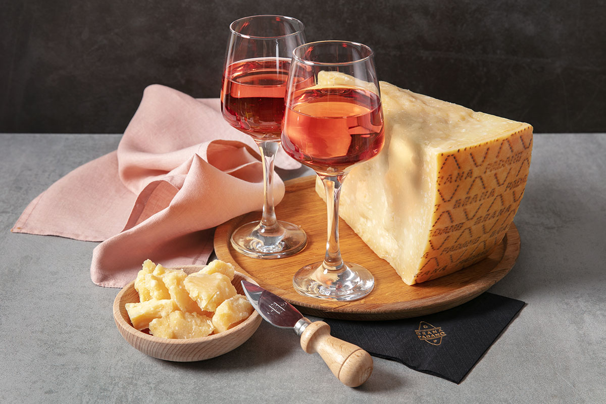 Grana Padano Dop e vino, una coppia vincente