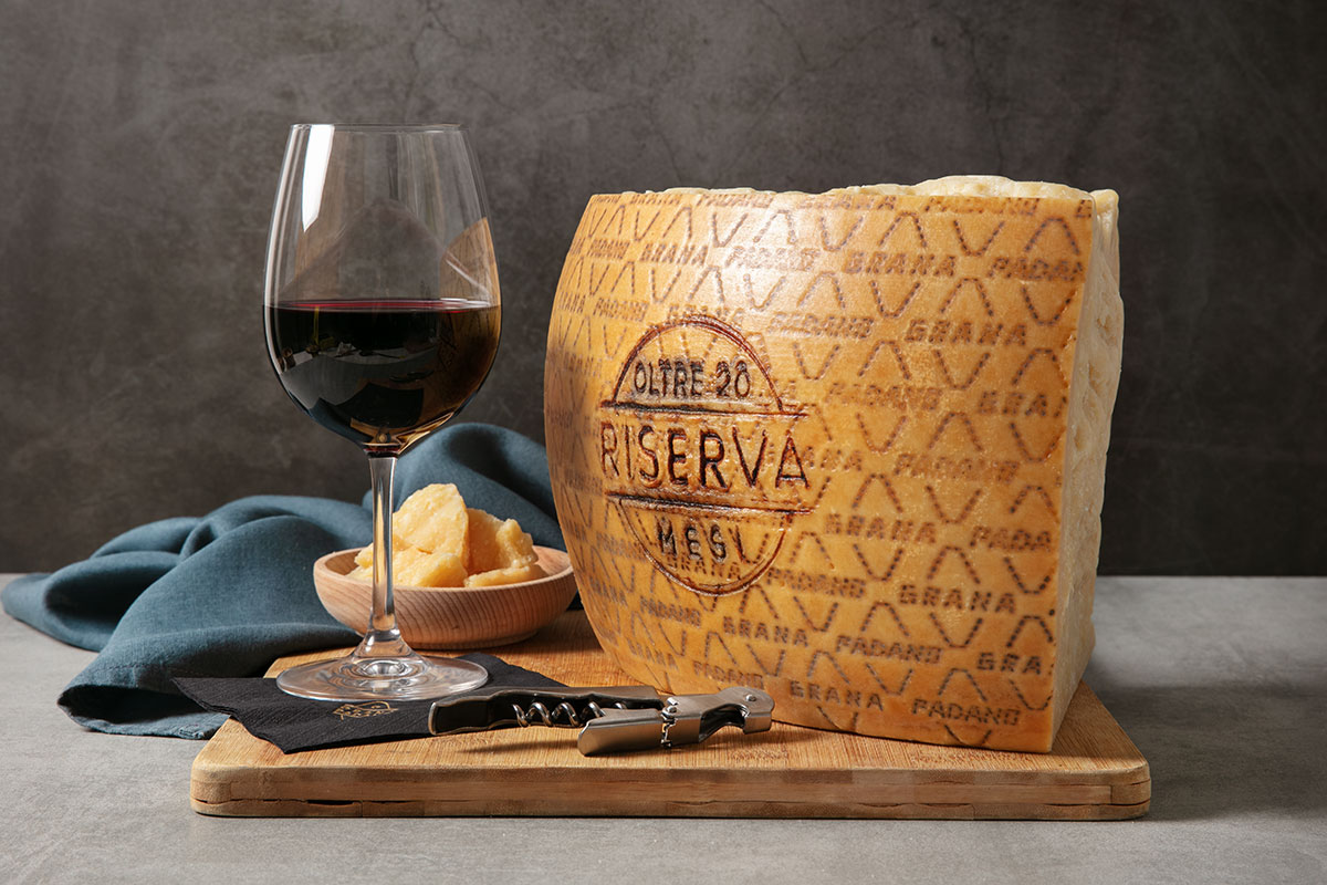 Grana Padano Dop e vino, una coppia vincente