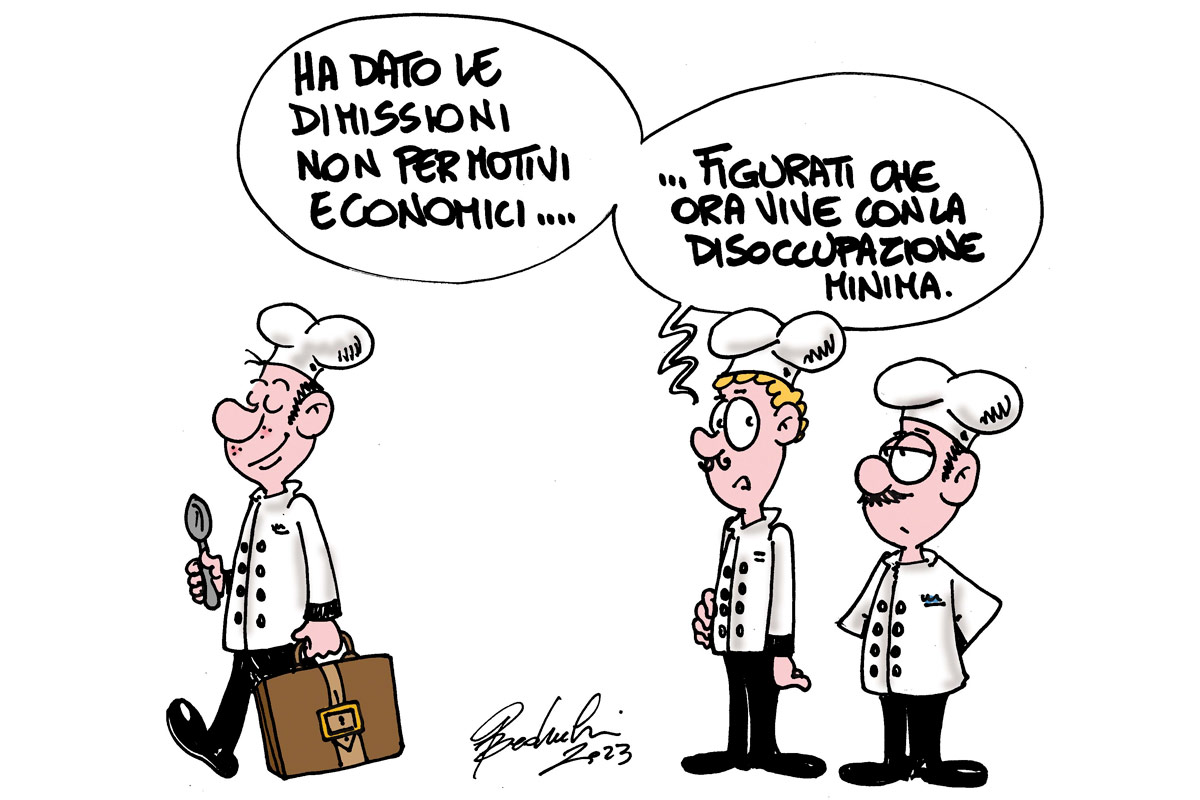 La fuga dal mondo del lavoro continua a crescere in Italia Dimissioni la ristorazione ha pagato il prezzo più caro