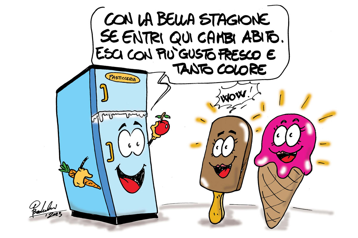 Con la bella stagione, l’attenzione e la produzione si spostano su preparazioni dal sapore fresco Semifreddi gelati dolci alla frutta: gusto fresco e colore