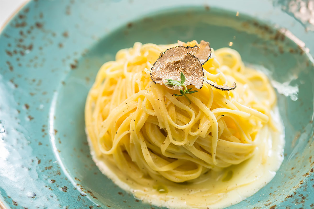 Pasta al tartufo senza utilizzo di burro: primo di alto profilo, ma senza lattosio  Menu di Pasqua e Pasquetta Come rendere felici tutti