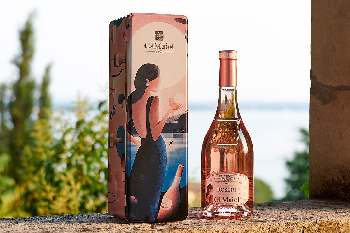 Valtènesi Riviera del Garda Classico Chiaretto Doc “Roseri” 2020 di Cà Maiol Chiaretto Roseri di Cà Maiol, vino romantico e sofisticato