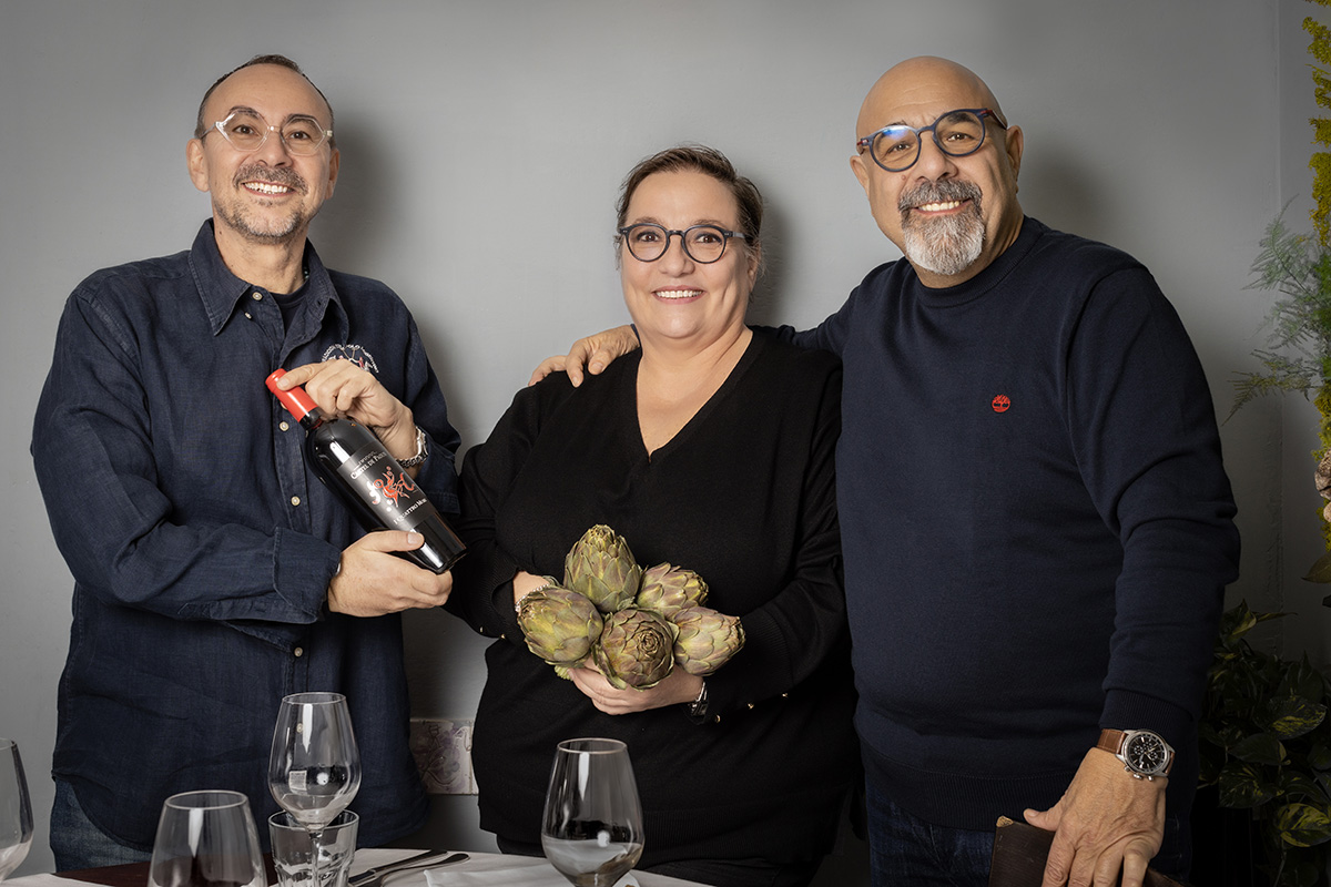 Marco Scarafoni. Maria Luisa Zaia, Massimo Pulciati - Foto Adriana Forconi Studio Il nuovo corso de L&rsquo;Oste ai Banchi