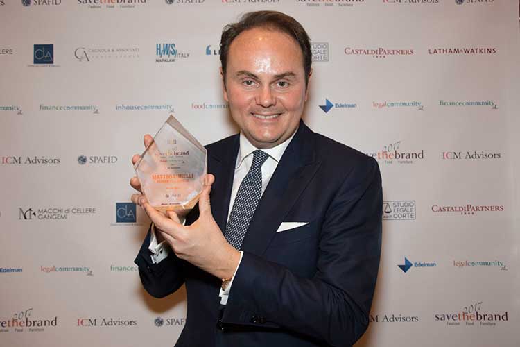 Matteo Lunelli (Matteo Lunelli, Brand Hero Premiato per la crescita di Cantine Ferrari)