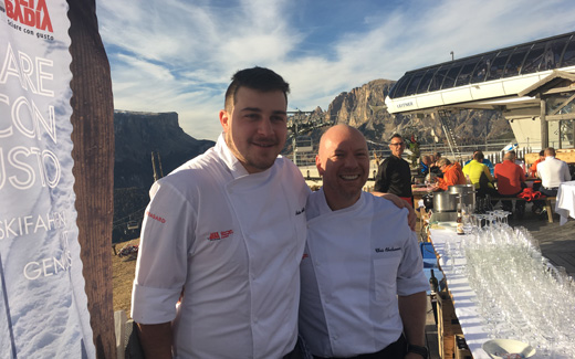 da sinistra: Matteo Metullio e Chris Oberhammer