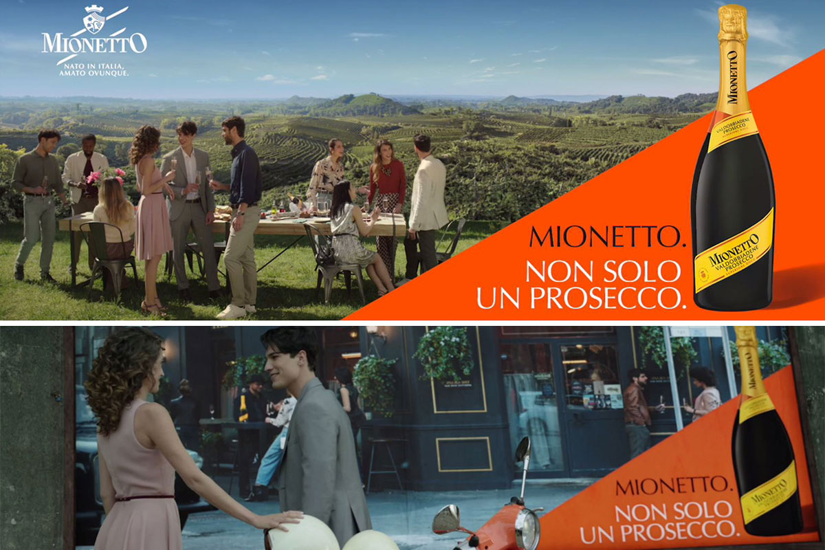 Nuova campagna Mionetto: &ldquo;Nato in Italia, amato ovunque&rdquo;