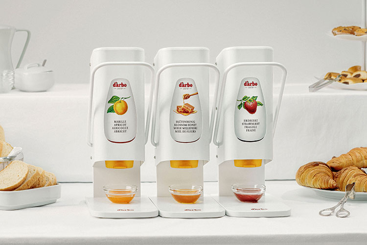 Nuovi dispenser Darbo Eleganza e praticit&agrave; per il buffet