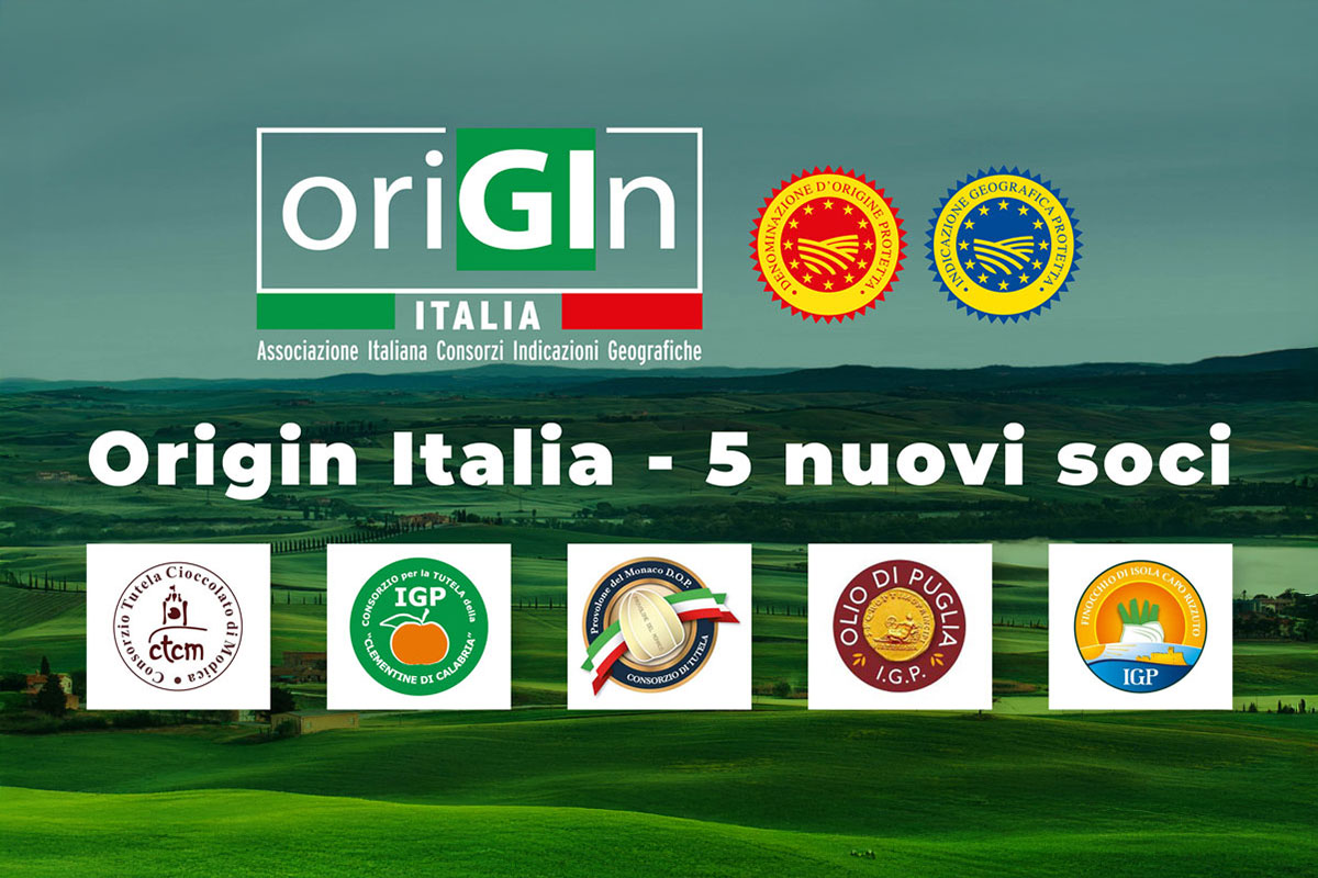 Indicazioni Geografiche: nuovi ingressi in Origin Italia per tutelare Dop e Igp