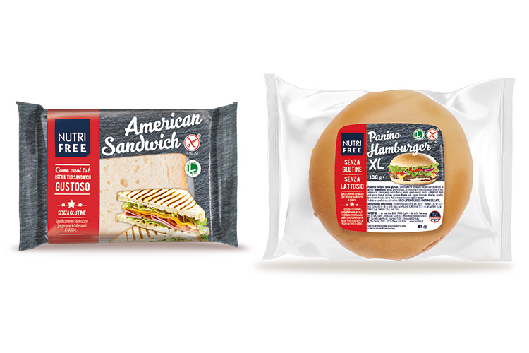 American Sandwich e Panino Hamburger XL - Nutrifree, senza glutine e lattosio in completa sicurezza