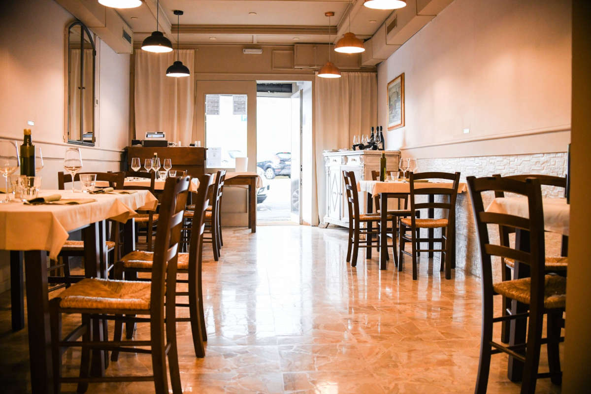 una sala dell'Osteria Pratellino Il vero gusto toscano a tavola? All'Osteria Pratellino di Firenze