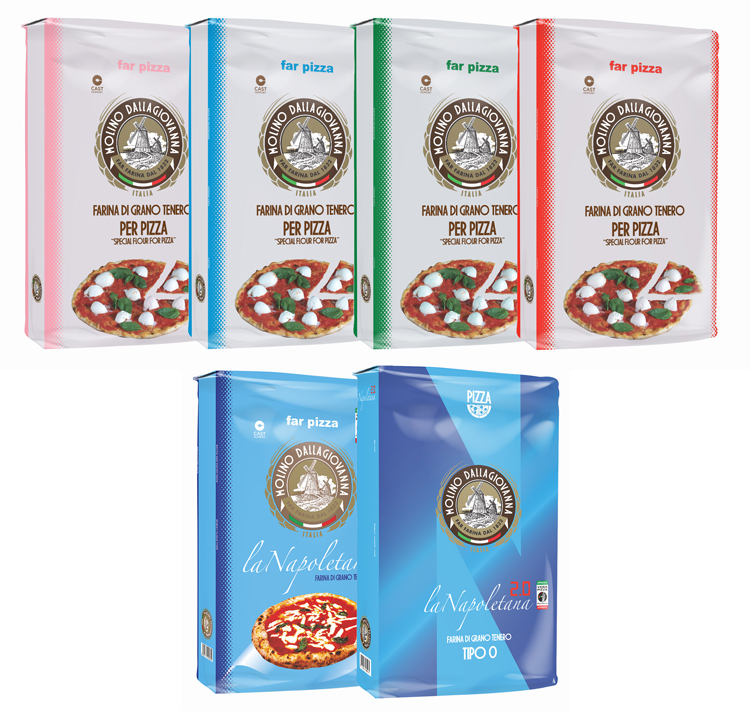 Le farine per pizza di Molino Dallagiovanna - Pane, pizza, dolci Arte bianca pronta a ripartire
