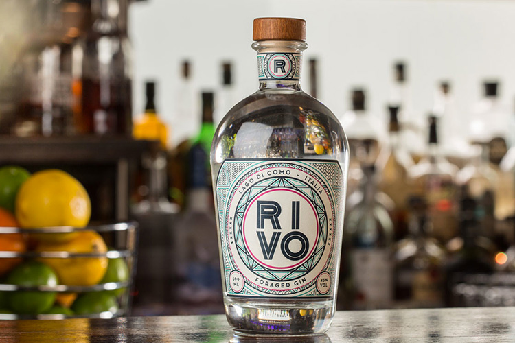 Dal Lago di Como Rivo Gin Le botaniche raccolte a mano