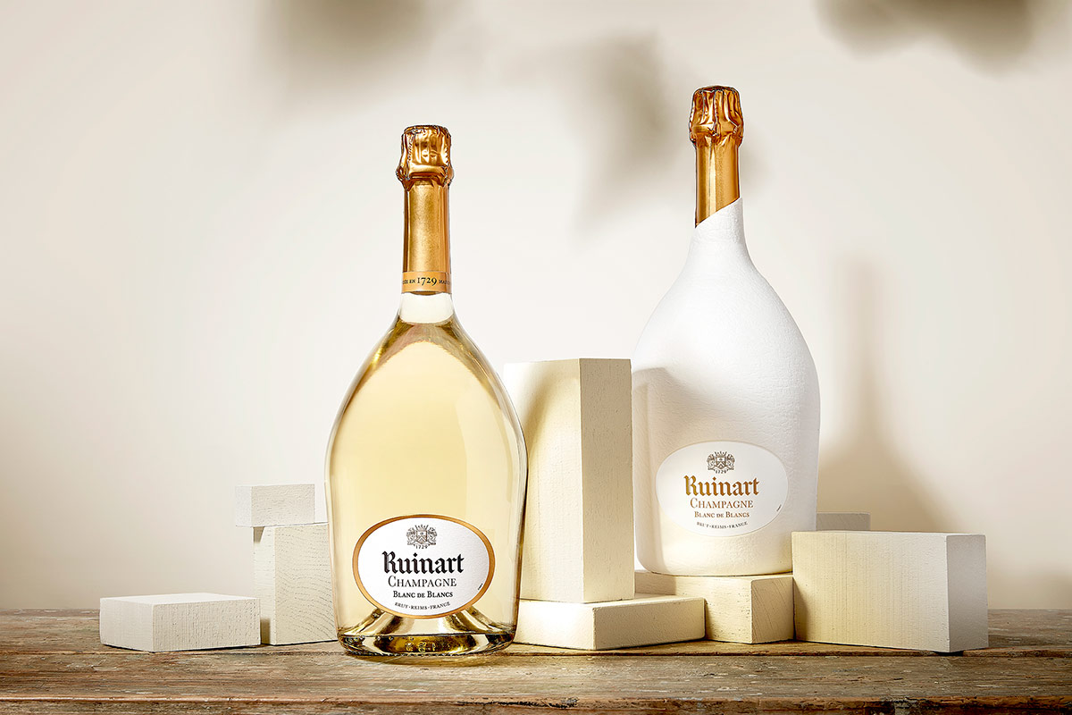 La £$second  skin case$£ di Champagne Ruinart anche per le magnum