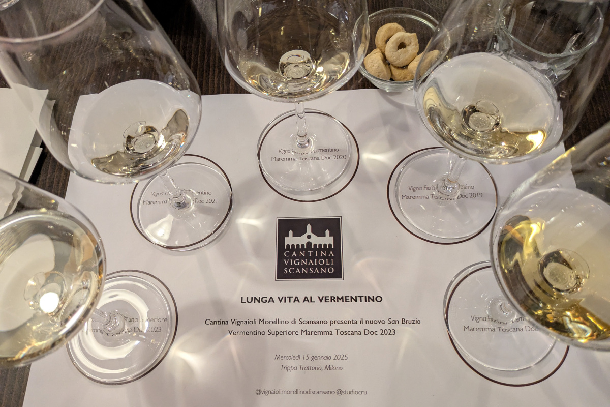 Da Trippa il Vermentino svela il suo volto invecchiato: un connubio d'eccellenza