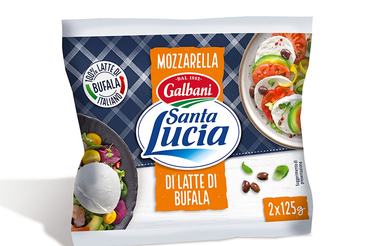 Mozzarella Galbani Santa Lucia di Latte di Bufala La ricca stagione dei formaggi Novità a elevato valore aggiunto