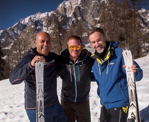 da sinistra: Sat Bains, Heston Blumenthal e Marcus Wareing