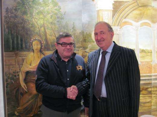 da sinistra: Sergio Cantoni e Angelo Serri da sinistra: Sergio Cantoni e Angelo Serri