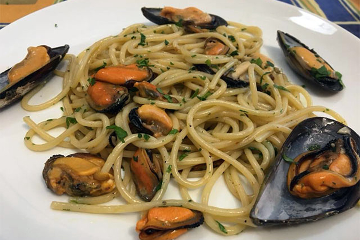 Spaghetti con le cozze Spaghetti con le cozze