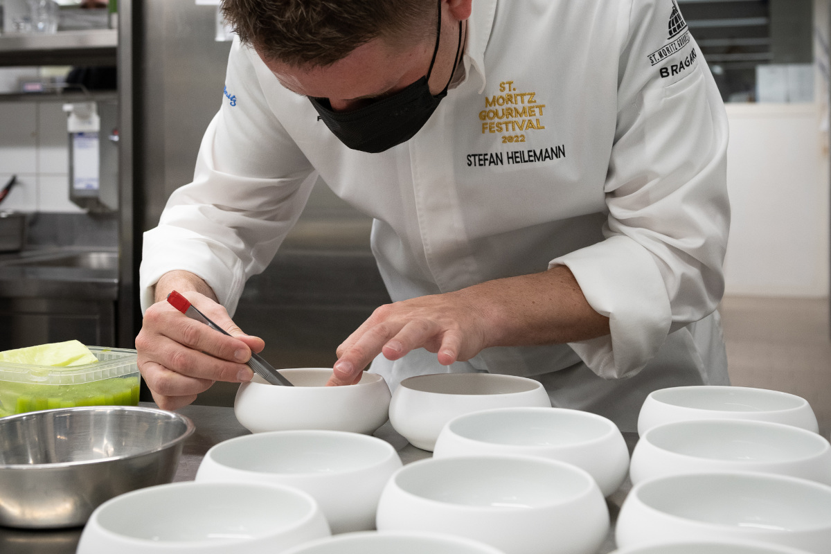 Stefan Heilemann. Foto Steve Hadorn La cucina mediorientale invade St. Moritz con il Gourmet Festival